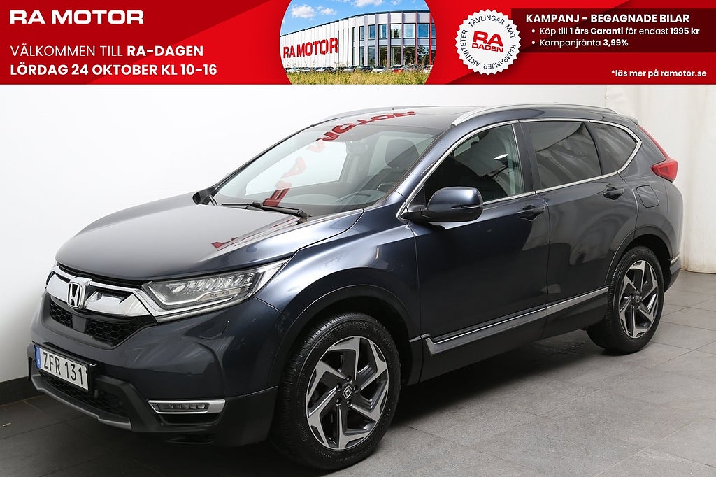Honda CR-V 1,5 VTEC 193hk AWD Executive Skinn Pano Aut Motorv Drag 2019
