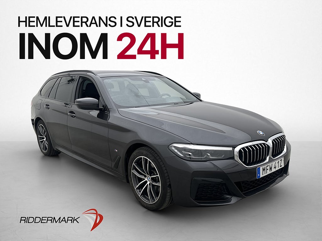 BMW 520 d 190hk xDrive M-Sport Värmare Drag Kamera CarPlay