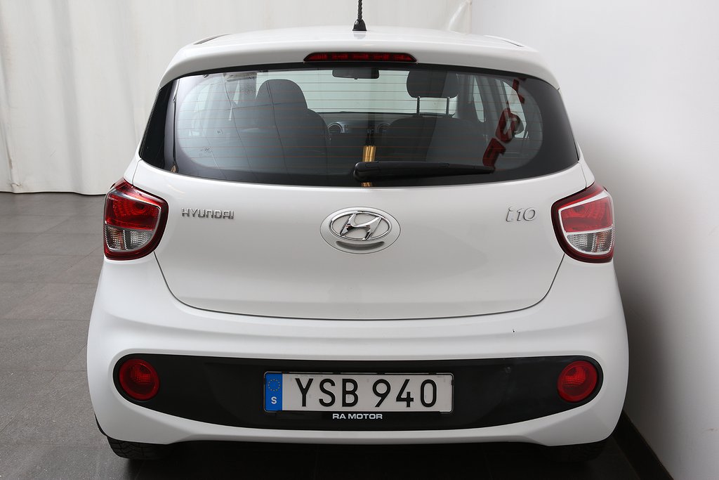 Hyundai i10 1,0 blue Comfort 5D 1ägare Nybesiktad 2019