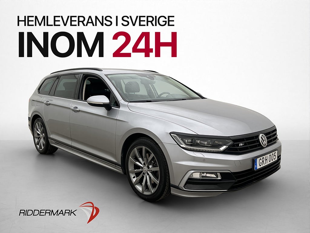 Volkswagen Passat R-line 2.0 TSI 220hk Värm Sensorer Cockpit