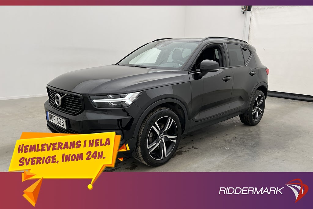 Volvo XC40 D4 AWD R-Design VOC Värmare Pano H/K Kamera Drag