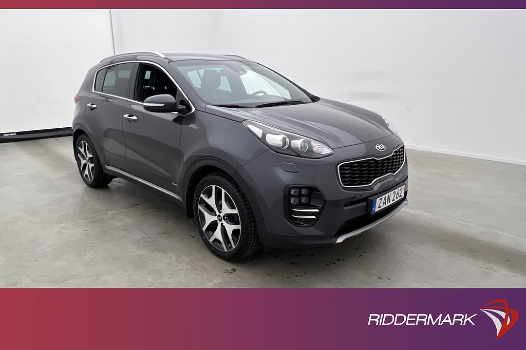 Kia Sportage T-GDI AWD 177hk GT-Line JBL Kamera Skinn Drag