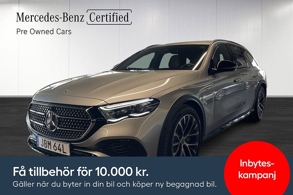 Mercedes-Benz E300 de AIRMATIC/Vinterhjul/HuD/Dragkrok/Moms