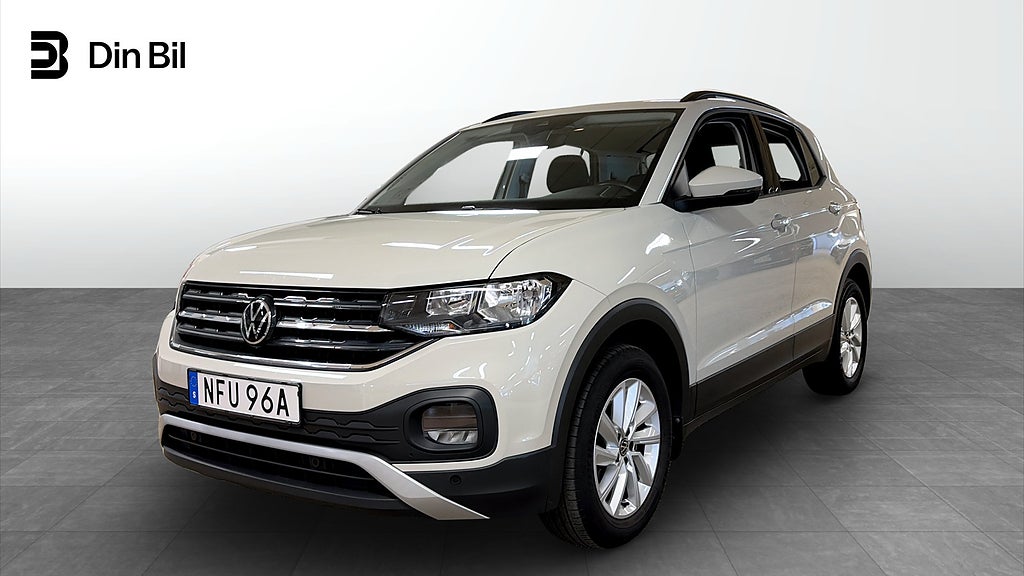 Volkswagen T-CROSS 1.0 TSI 95/Komfortpkt-sensorer/svankstöd m.m
