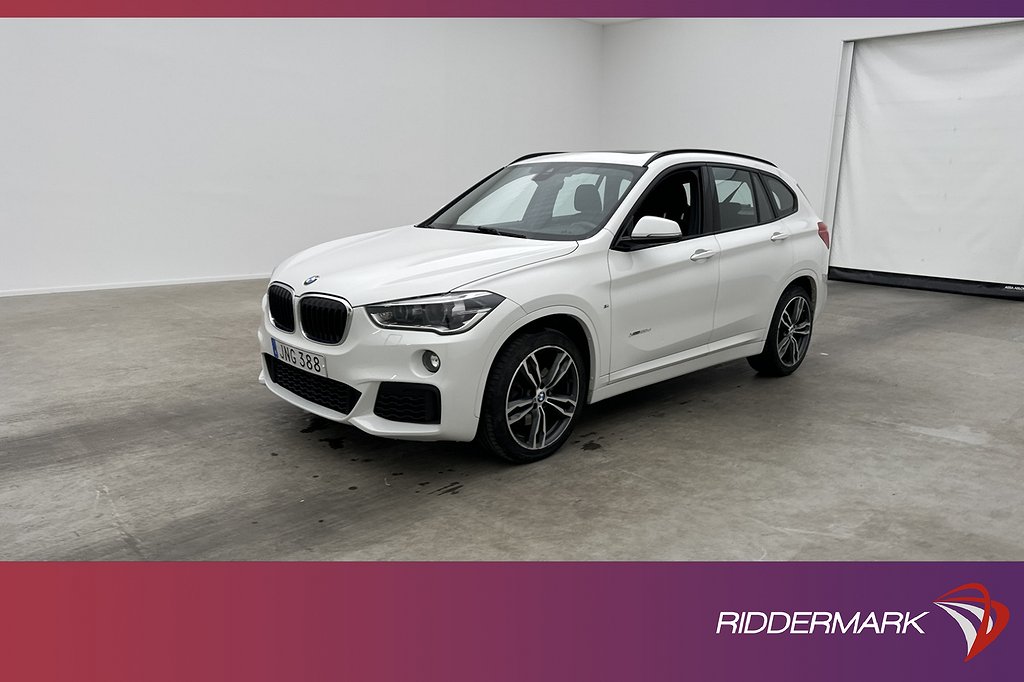 BMW X1 xDrive20d 190hk M Sport Pano Kamera Keyless Drag