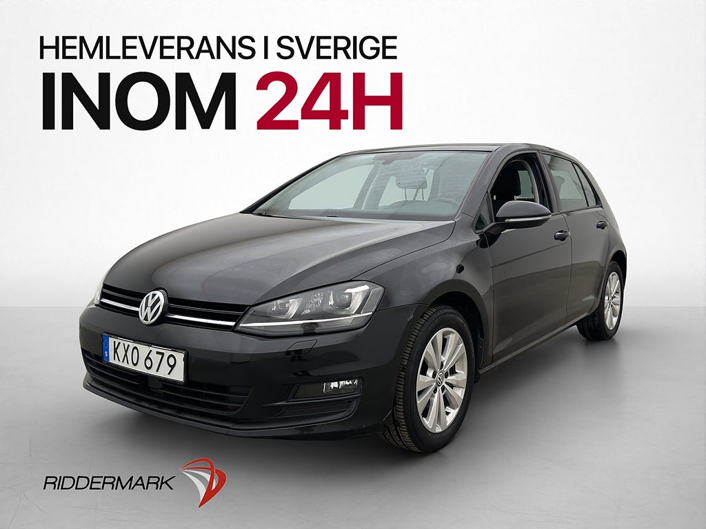 Volkswagen Golf 110hk Taklucka Carplay Kamera Sensorer