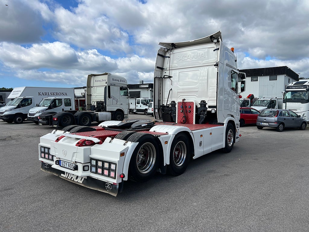 Scania R500 6x2 Dragbil Retarder, Klädd hytt, Full Boggie