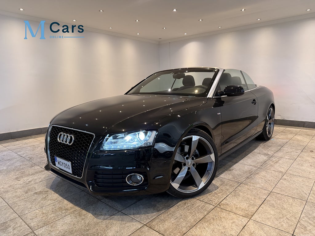 Audi A5 Cabriolet 2.0 TFSI, 2 Brukare,S-Line, Nyservad*SE SKCK*
