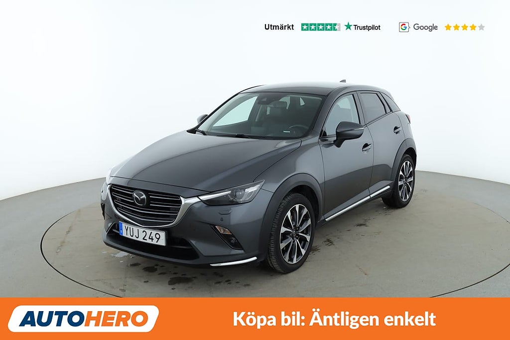 Mazda CX-3 2.0 Skyactiv-G Optimum AWD / Rattvärme, GPS