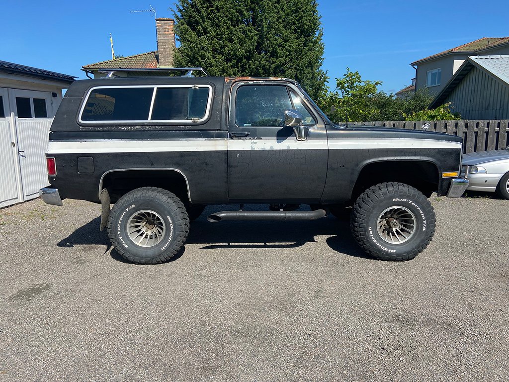 Chevrolet Blazer 5,7 V8 4wd halvcab byte/avbet 1290kr/mån