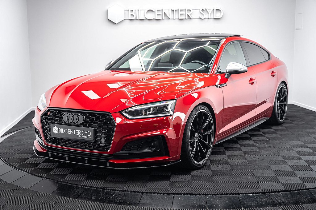 Audi S5 Sportback 3.0 TFSI V6|Quattro|Cockpit|Taklucka|B&O|354hk|