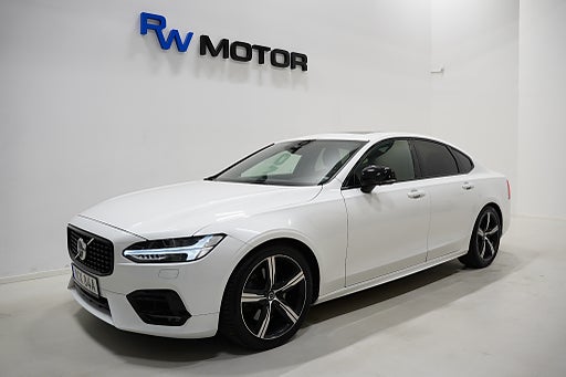 Volvo S90 D5 AWD 235hk R-Design H/K 360° Lucka HUD VOC Läder 