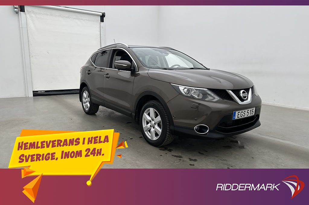 Nissan Qashqai 1.2 DIG-T Navi  360° Pano Dragkrok