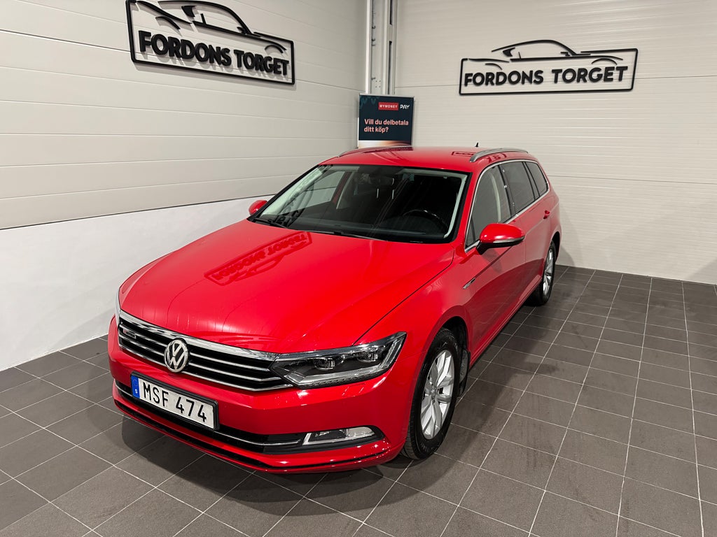 Volkswagen Passat Sportscombi 2.0 TDI DPF 4Motion D-värmare|B-Kamera|Drag