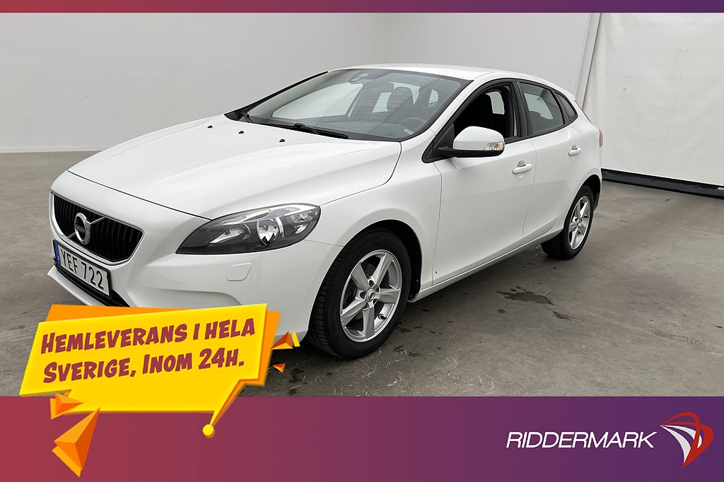 Volvo V40 Kinetic VOC Värmare Sensorer Bluetooth Farthållare