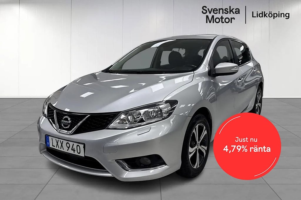 Nissan Pulsar 1.2 DIG-T Farthållare, 4,79% Kampanj ränta