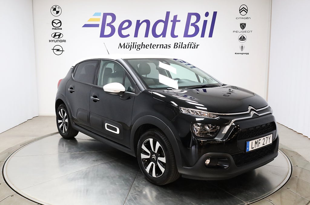 Citroën C3 Shine 1.2 PureTech 83Hk Apple Carplay