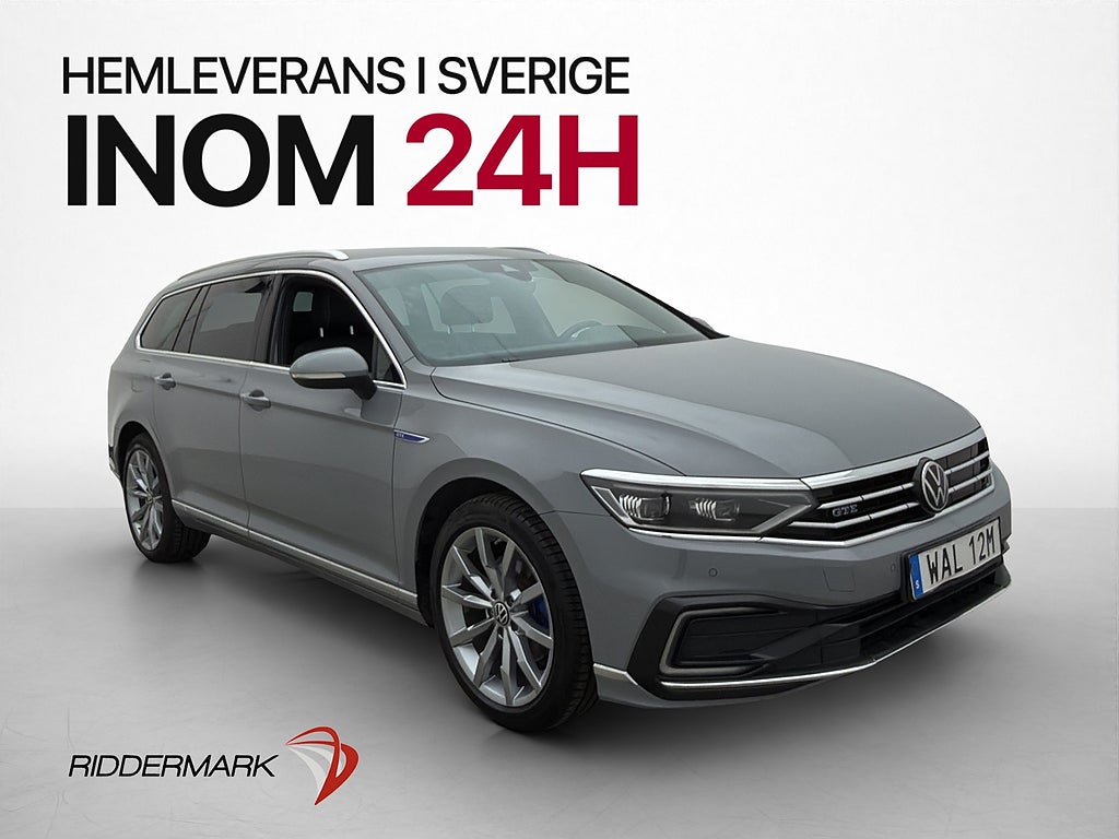 Volkswagen Passat GTE 1.4 TSI Värmare Kamera Skinn Drag MOMS