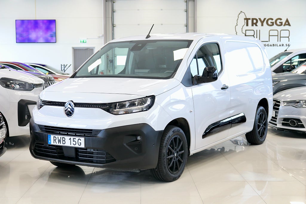 Citroën Berlingo Crew Van 1.5 BlueHDi Leasbar Pro Pack L2 Se utrustning