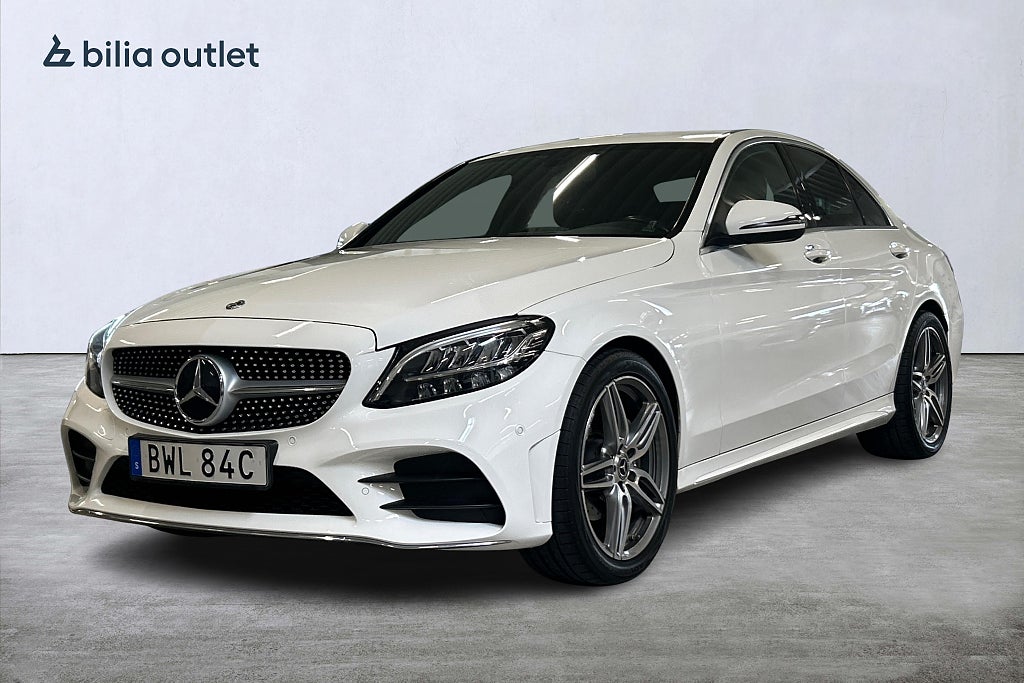 Mercedes-Benz C 200 d 9G-Tronic AMG Line 160hk Backkamera Navi P-sensor