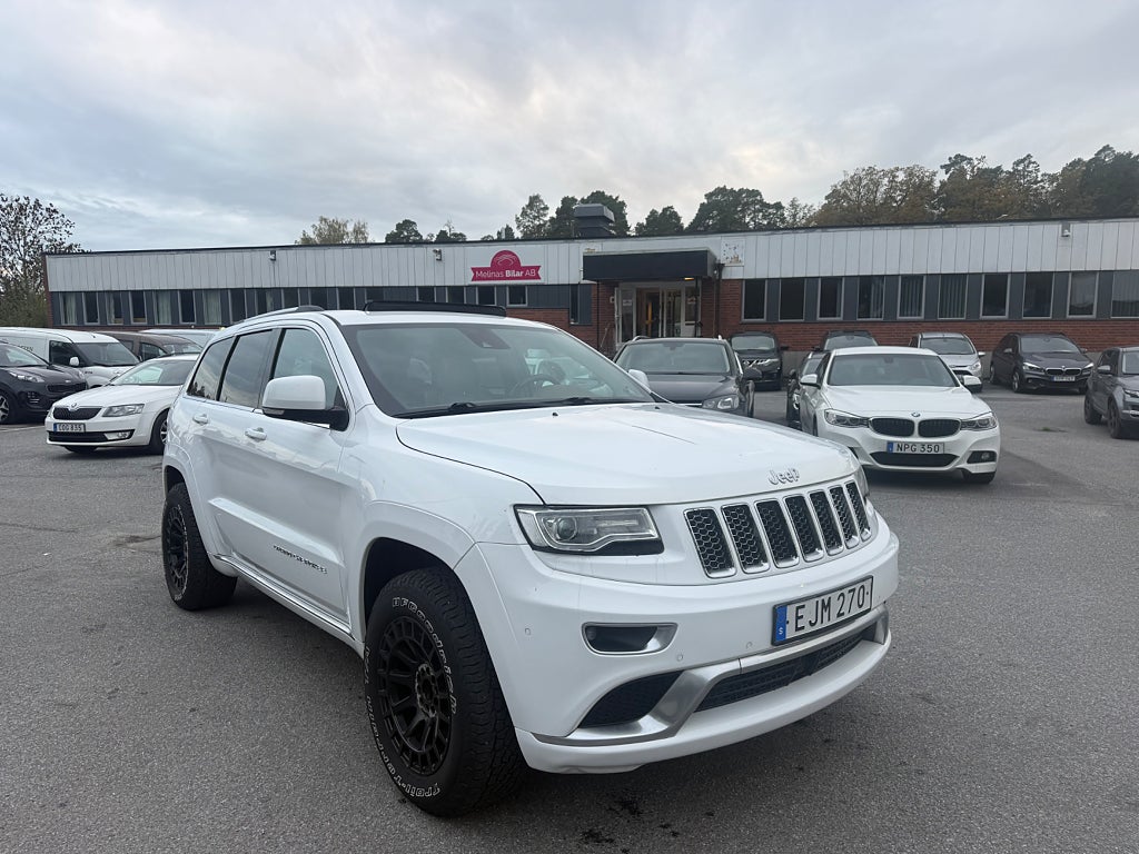 Jeep Grand Cherokee 3.0 V6 CRD 4WD 250hk Summit Navi Panorama Nybesiktigad