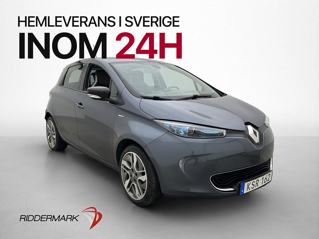 Renault Zoe R90 41 kWh Friköpt Batteri Kamera BOSE Skinn