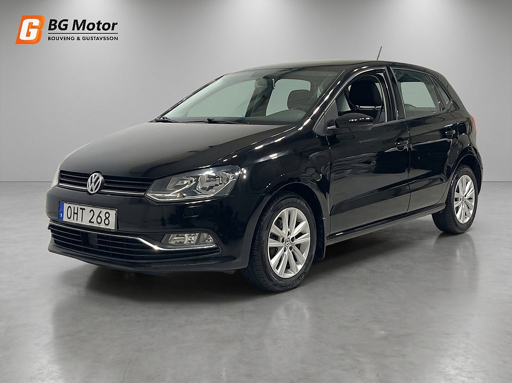 Volkswagen Polo 1.2 TSI 90HK BMT Base Låg skatt/Nybesiktad/Bluetooth