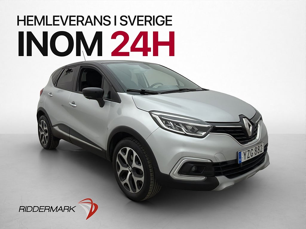 Renault Captur 1.2 TCe 118hk Kamera Navi Sensorer M&K-Värm