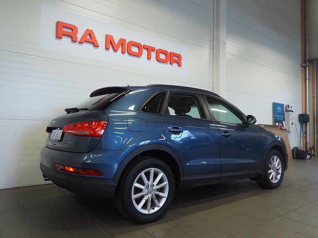 Audi Q3 TDI 150hk quattro S-Tronic | Drag | Pano | Navi | 2018