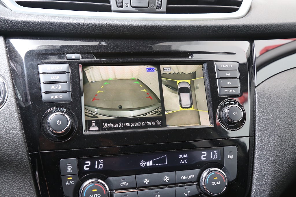 Nissan Qashqai 1,3 DIG-T 158hk Aut Navi 360°-kamera Dragkrok 2021