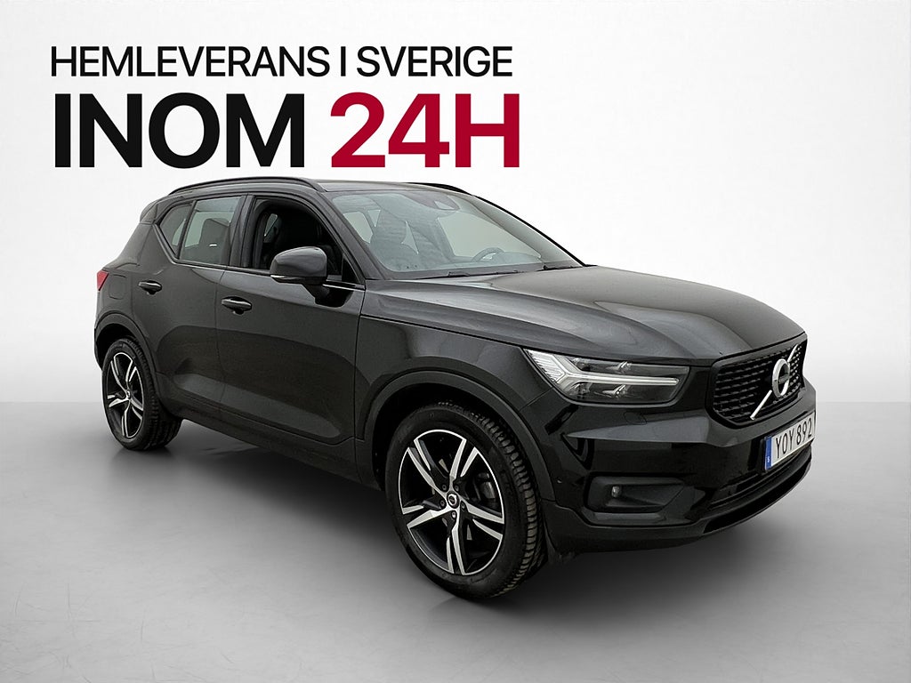 Volvo XC40 T4 AWD R-Design Pano Läder Värmare Keyless