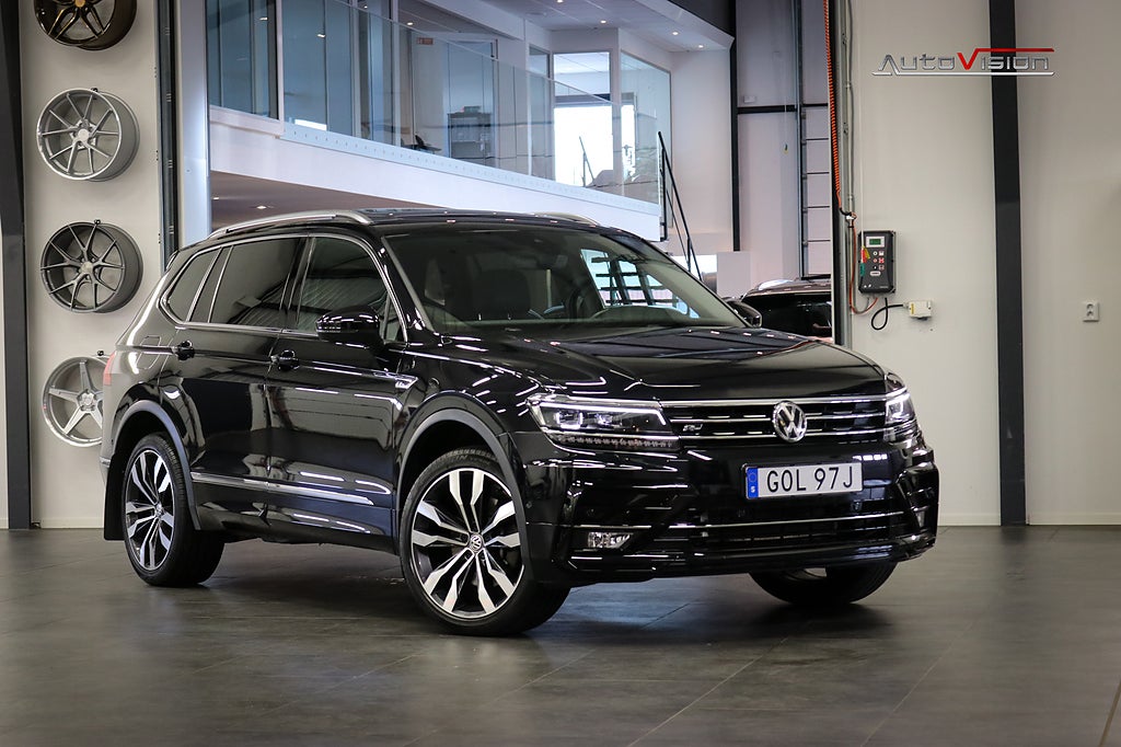 Volkswagen Tiguan Allspace 2.0 TDI GT R-Line 4M 190hk PANO DRAG DYNAUDIO