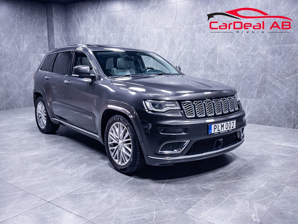 Jeep Grand Cherokee 3.0 V6 CRD 4WD Summit Pano H/K Skinn Drag *SE SPEC*
