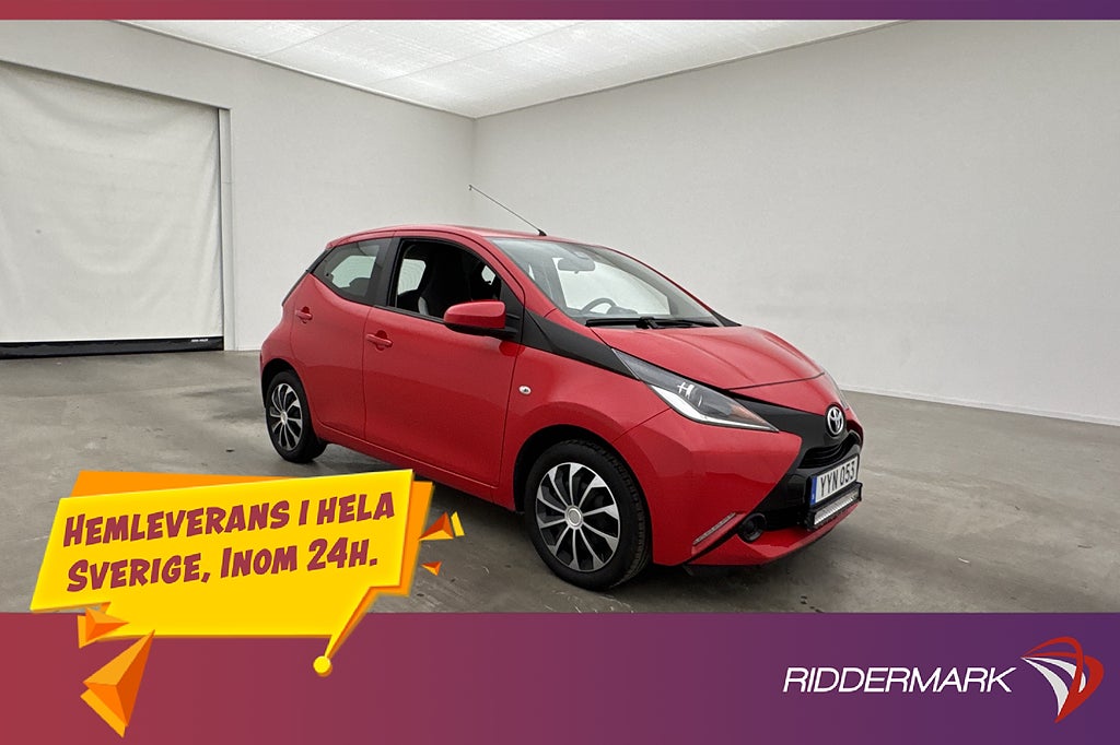 Toyota Aygo 1.0 VVT 69hk X-PLAY Lane Assist 0.42l/mil