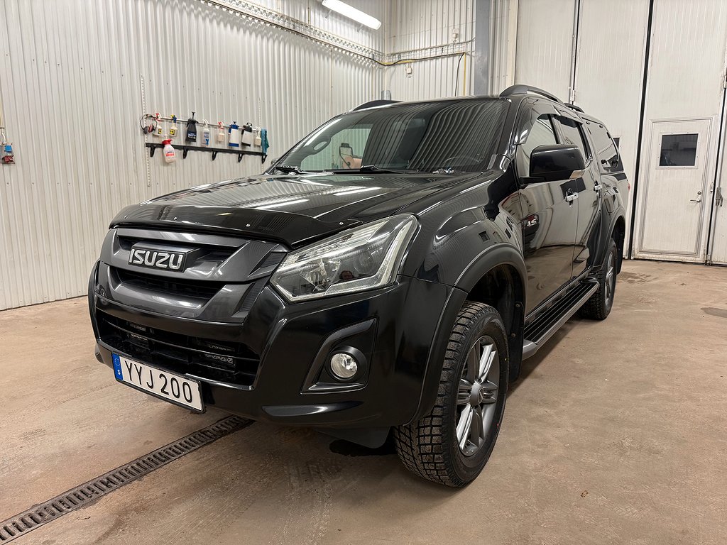 Isuzu D-Max VIKING Crew Cab 1.9 4WD Kåpa Skinn Kamera Drag