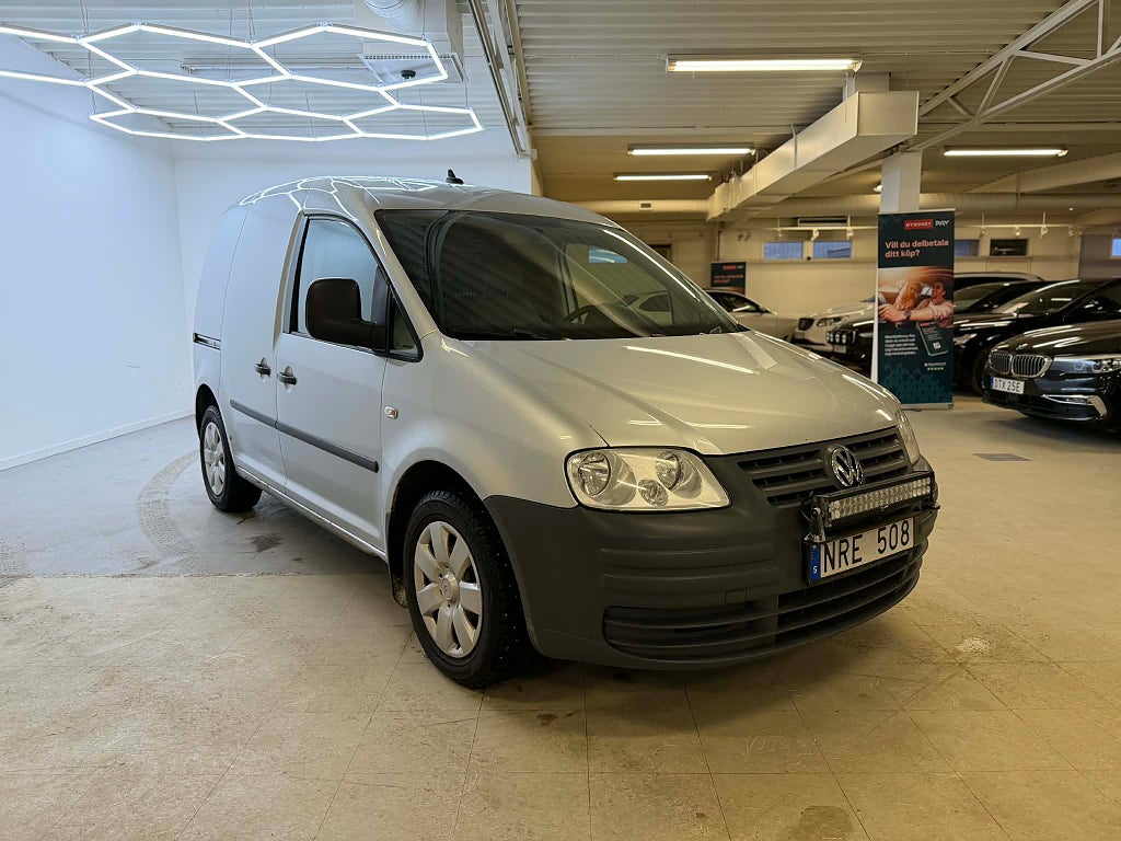 Volkswagen Caddy 1.9 TDI Dragkrok Dieselvärmare Kamrem bytt SoV