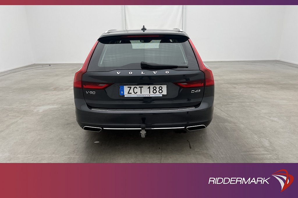 Volvo V90 D4 190hk Inscription VOC Värmare Skinn Navi Kamera