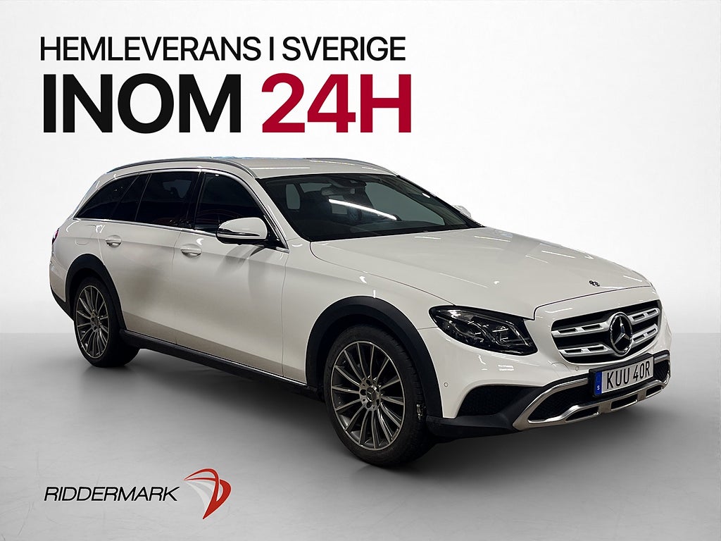 Mercedes-Benz E 220 d 4M All-Terrain Drag Burm Skinn Värmare