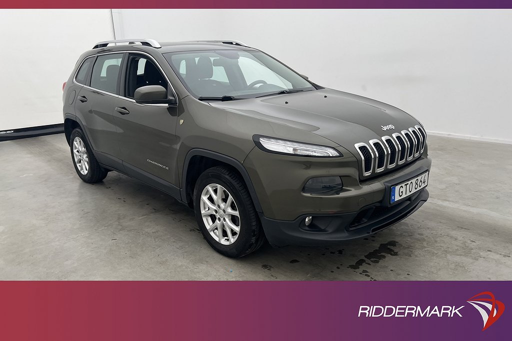 Jeep Cherokee 2.0 CRD 4WD 150hk Sensorer Drag Välservad