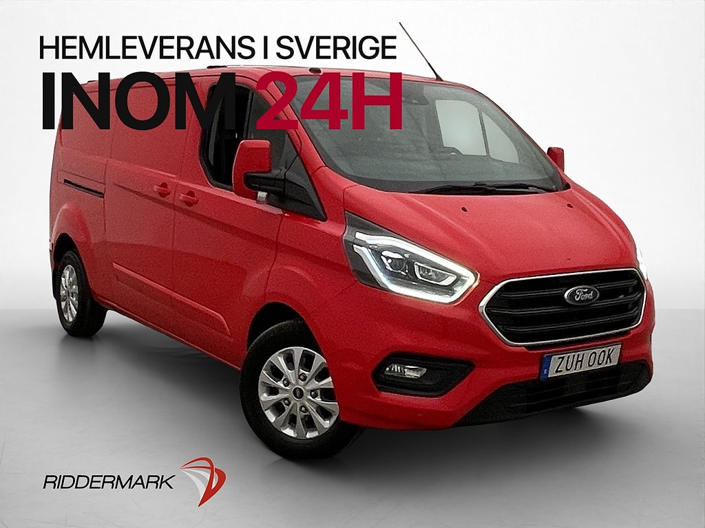 Ford transit-custom L2 Ny-Kamrem Värm B-Kamera 2xDörrar Moms