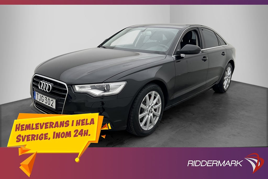 Audi A6 Sedan 3.0 TDI V6 Q 204hk Proline Dragkrok P-Sensorer
