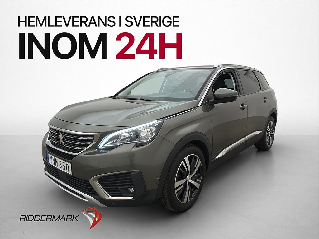 Peugeot 5008 1.6 Allure 7-Sits Cockpit Sensorer Dragkrok