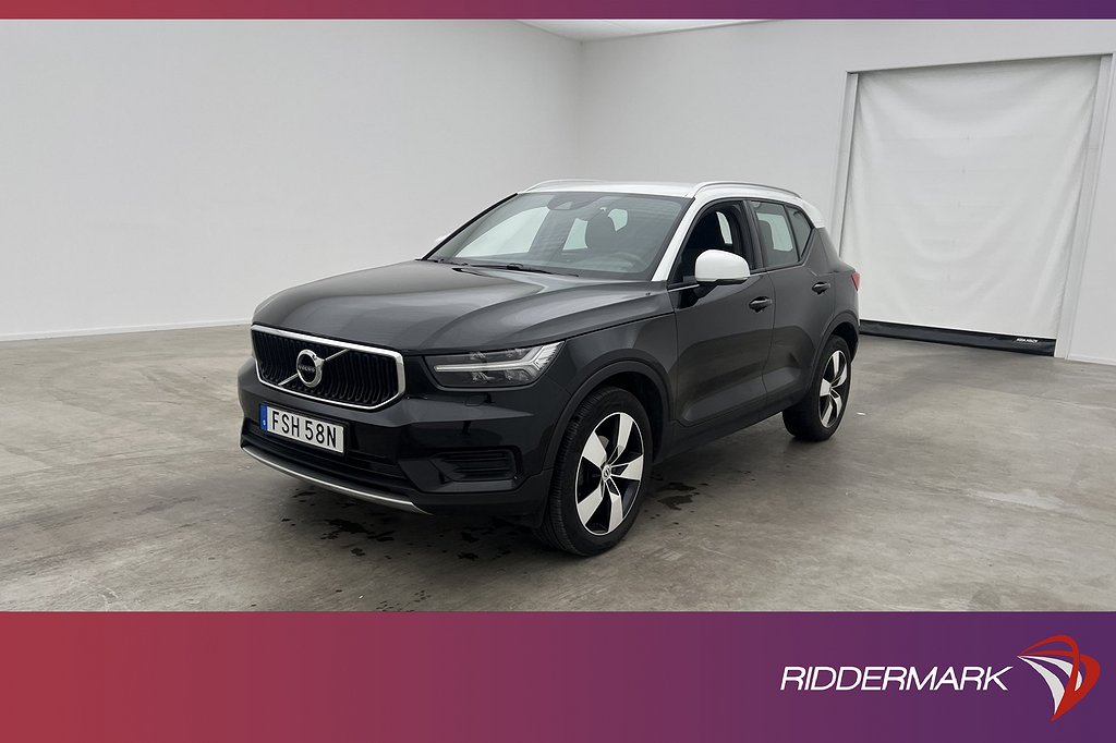 Volvo XC40 T2 129hk Momentum VOC Värm H/K Kamera Navi MOMS