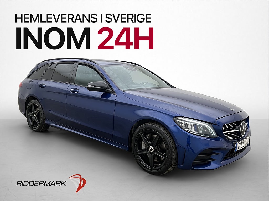 Mercedes-Benz C 400 T 333hk 4M AMG Burmester Värmare Kamera