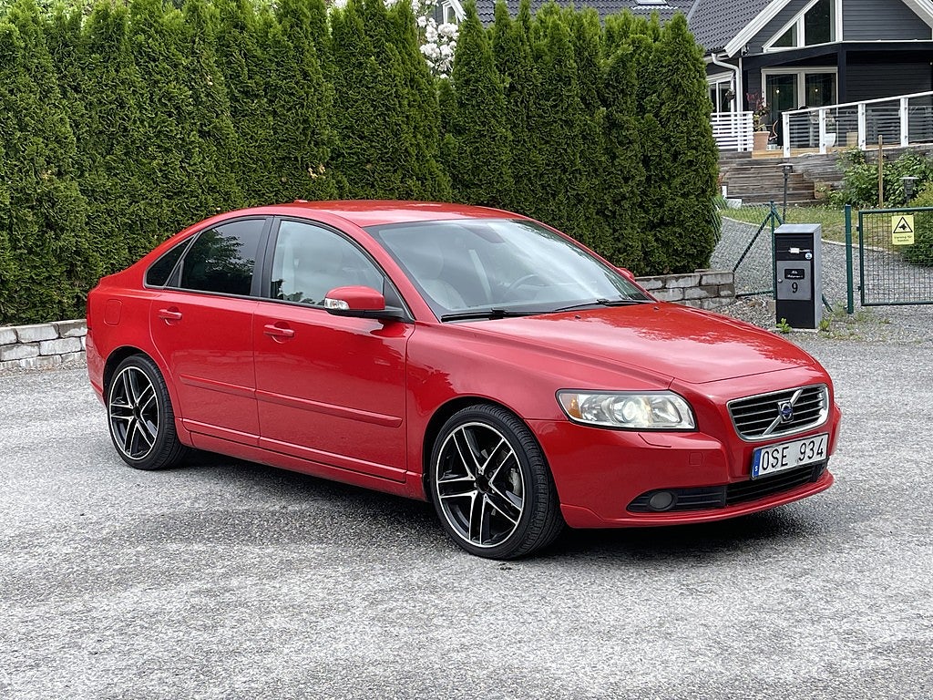 Volvo S40 1.8 Flexifuel Manuell, 125hk, Summum, Skinn, 2008