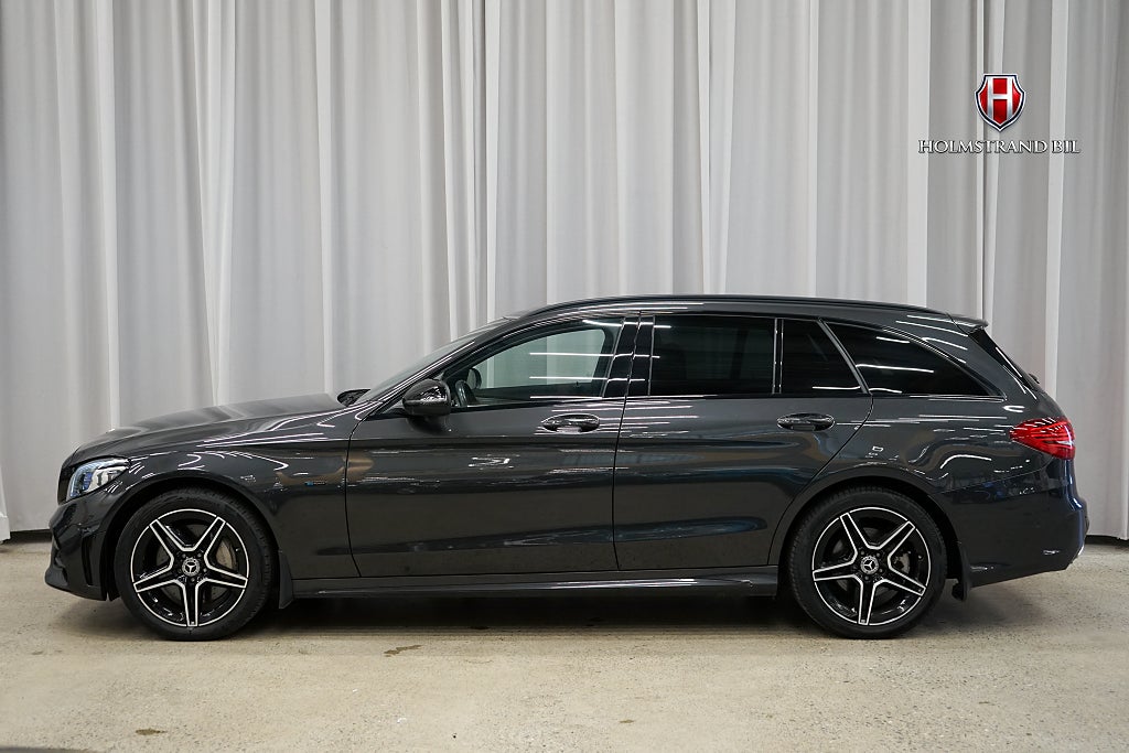 Mercedes-Benz C 300 T e AMG Line Night Drag Värmare Cockpit IHC+ Carpla