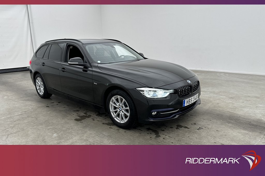 BMW 318 d Touring 150hk Sport line HiFi Sensorer Drag