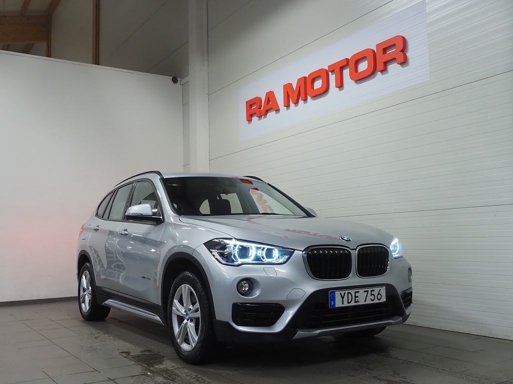 BMW X1 xDrive20d 190hk Sport line Drag Kamera Navi HuD Keyless 2016