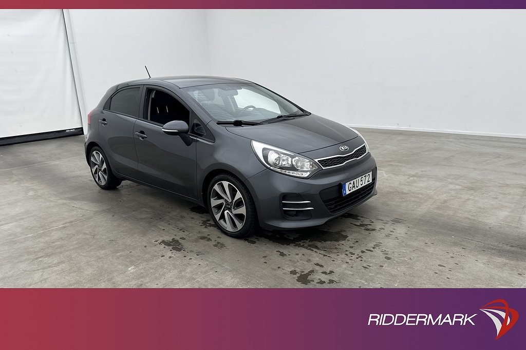 Kia Rio 1.2 CVVT 84hk Kamera Navi Rattvärme Sensorer