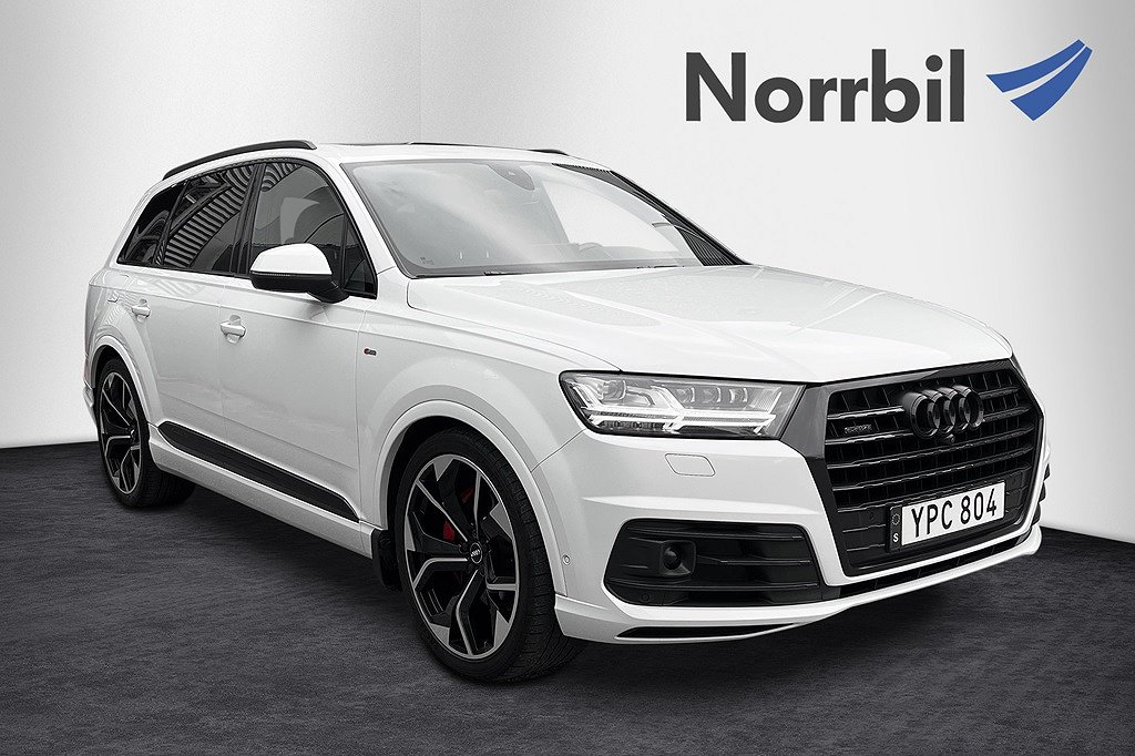 Audi Q7 3.0 TDI 272HK Quattro, 7-sits, 22", Panorama